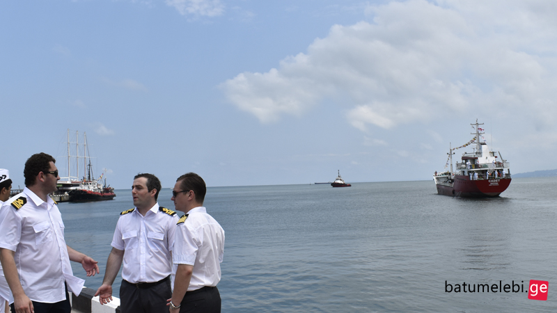 პირველად ბათუმის საზღვაო აკადემიის ისტორიაში გემი კადეტი საერთაშორისო ნაოსნობაში წავიდა