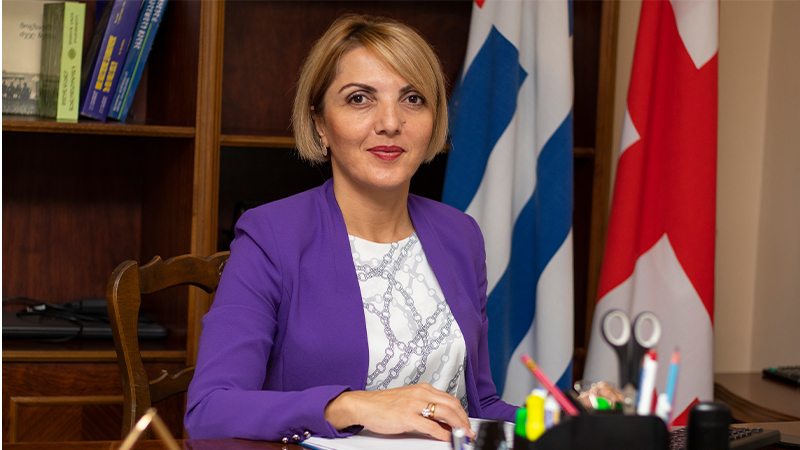 აჭარის ა/რ ჯანმრთელობისა და სოციალური დაცვის მინისტრი, ნინო ნიჟარაძე.
