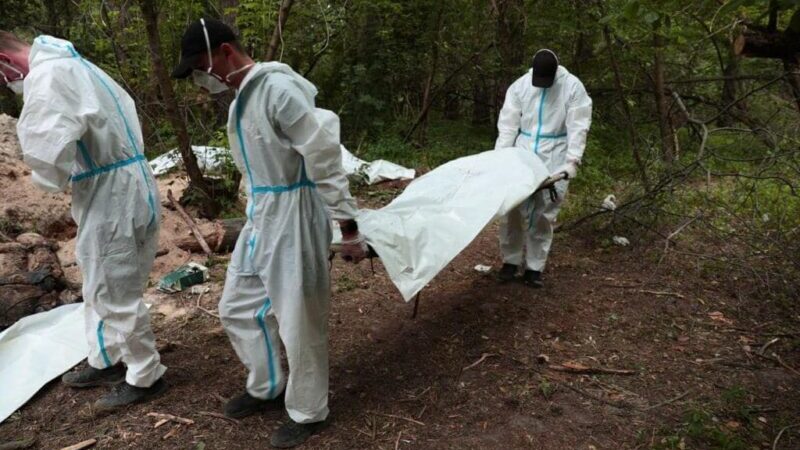 В Kиевской области обнаружены новые захоронение расстрелянных граждан