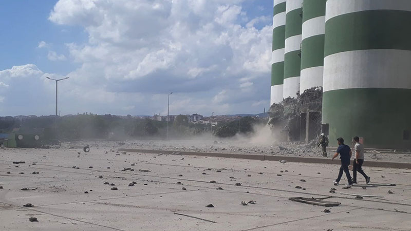 თურქეთში მარცვლეულის საწყობი აფეთქდა – არიან დაშავებულები
