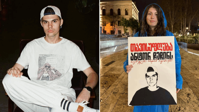 სინდისის პატიმარს, ანტონ ჩეჩინს 8 წლითა და 6 თვით მიუსაჯეს პატიმრობა
