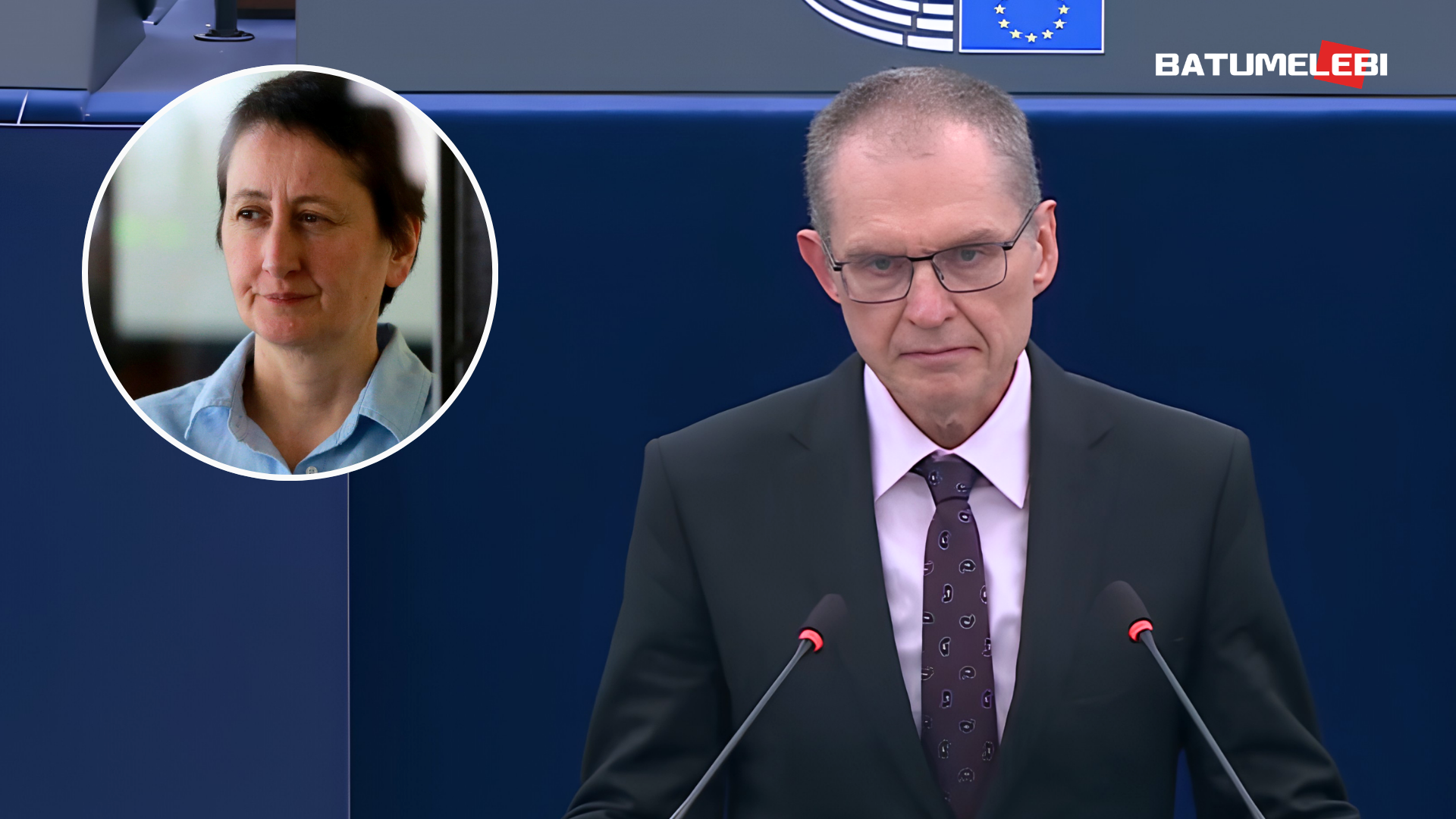 “Freedom for Mzia Amaglobeli”: Andrzej Poczobut Stands With Imprisoned Georgian Journalist on Verdict Anniversary