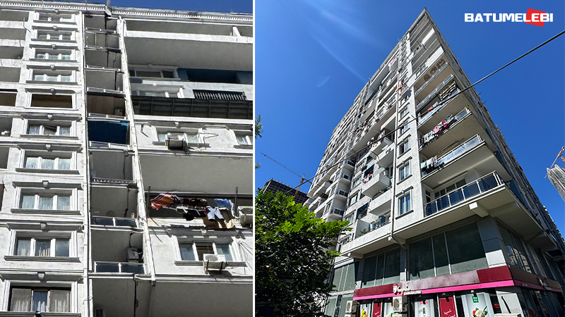 ეს ბზარია? – რა ხდება სინამდვილეში ბათუმში, ფიროსმანის ქუჩაზე მდებარე კორპუსში 