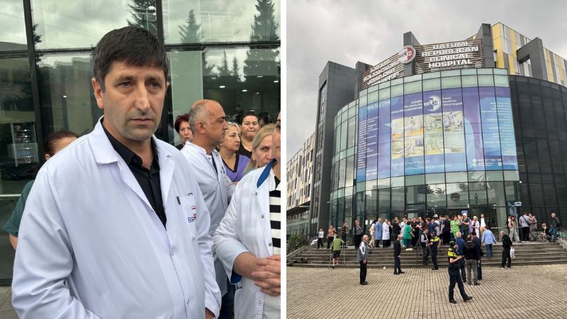 „კონკრეტული ფრაზის გამო მინისტრი თანამდებობის დატოვებას მთხოვს“ – ექიმების პროტესტი ბათუმში